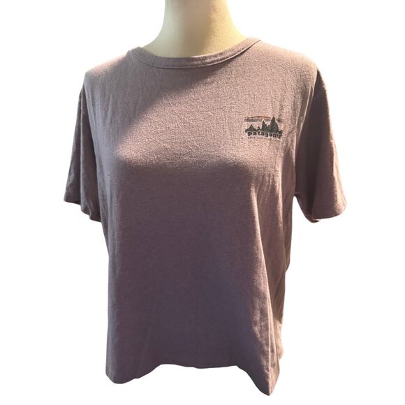Patagonia Save Our Home Planet Tee, Dusty Lavender, Women's Size Medium - Picture 1 of 6